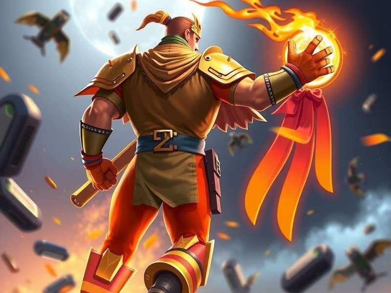 Ginger Guard Supreme X Game Hero Character